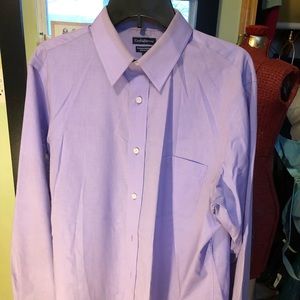 Croft&barrow dress shirt Violet SZ neck 16.5 34/35